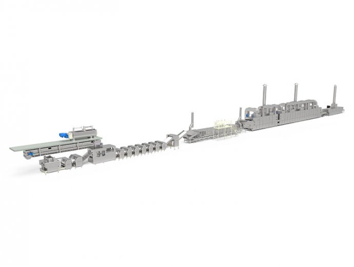 全自動(dòng)非油炸方便面生產(chǎn)線