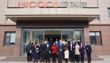 烏干達(dá)駐華大使奧利弗·沃內(nèi)卡一行到訪?？萍?，共話中烏食品裝備合作新篇章